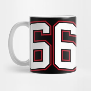 Number Sixty Six 66 Mug